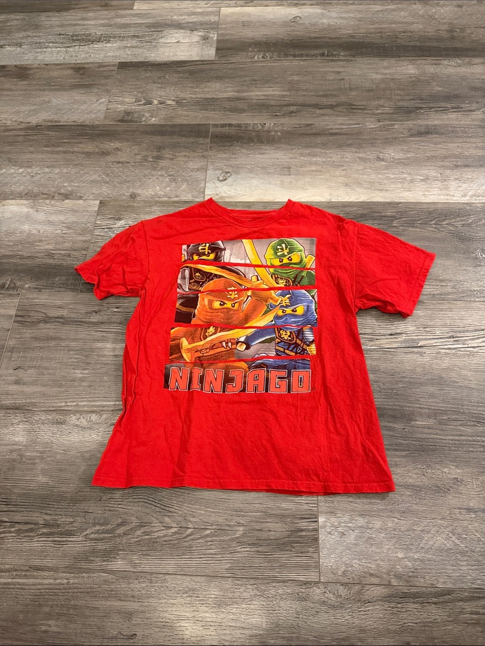 Lego Red Ninjago Graphic Short-Sleeve Tee
